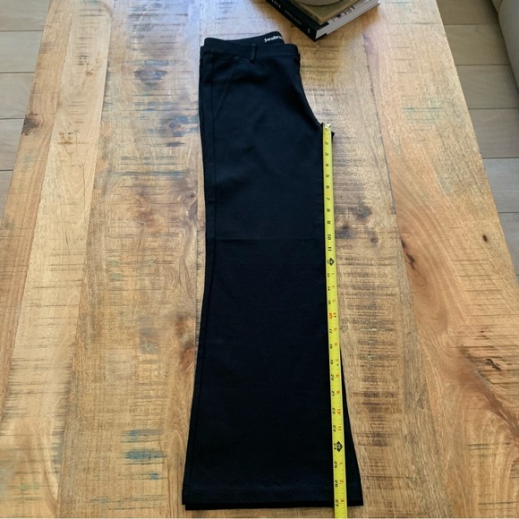 Betabrand Black Bootcut Classic Dress Yoga Casual Pant Size Medium Petite - Picture 9 of 16